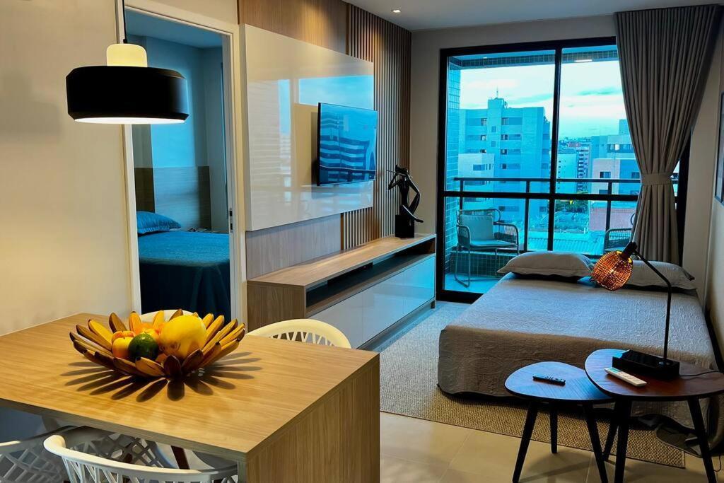 Smart Stay 1103 Na Praia De Ponta Verde - Piscina - Academia - Ar Na Sala - Coworking - A 200M Da Praia Maceió Extérieur photo