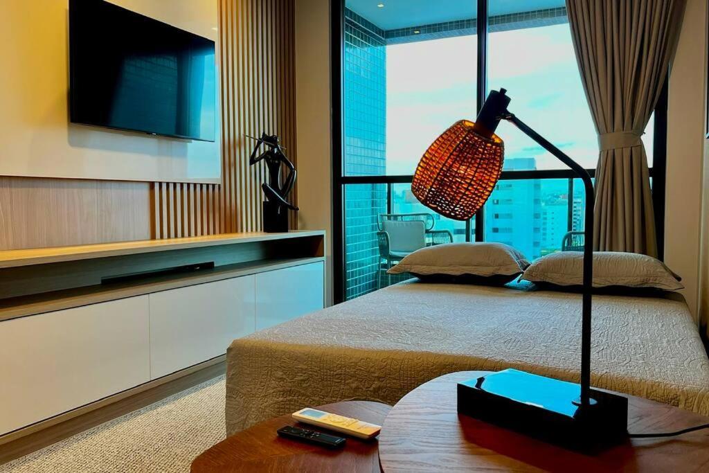 Smart Stay 1103 Na Praia De Ponta Verde - Piscina - Academia - Ar Na Sala - Coworking - A 200M Da Praia Maceió Extérieur photo