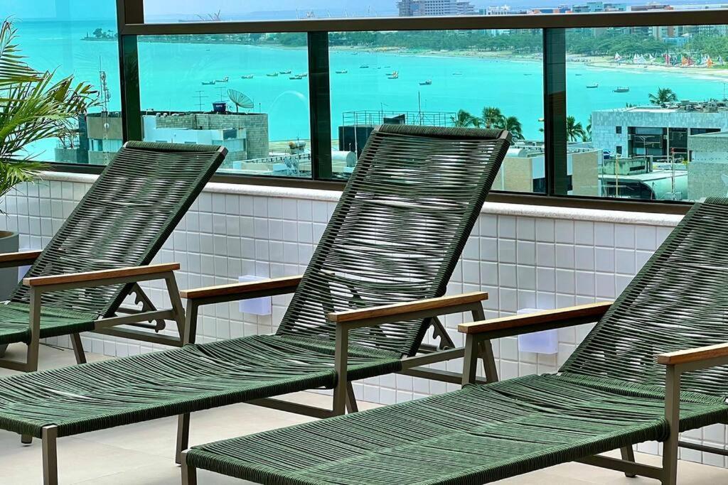Smart Stay 1103 Na Praia De Ponta Verde - Piscina - Academia - Ar Na Sala - Coworking - A 200M Da Praia Maceió Extérieur photo
